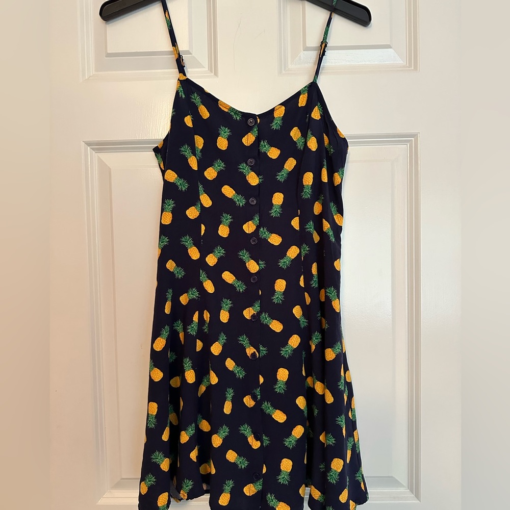 Charlotte Russe Woman’s Pineapple Dress size medium